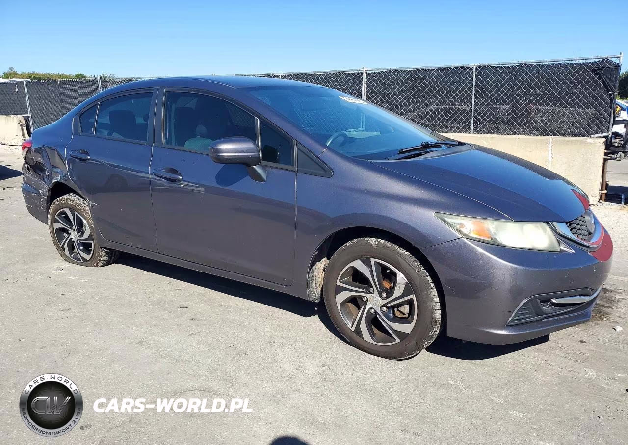 2014 Honda Civic Lx VIN:19XFB2F51EE077879 - 4