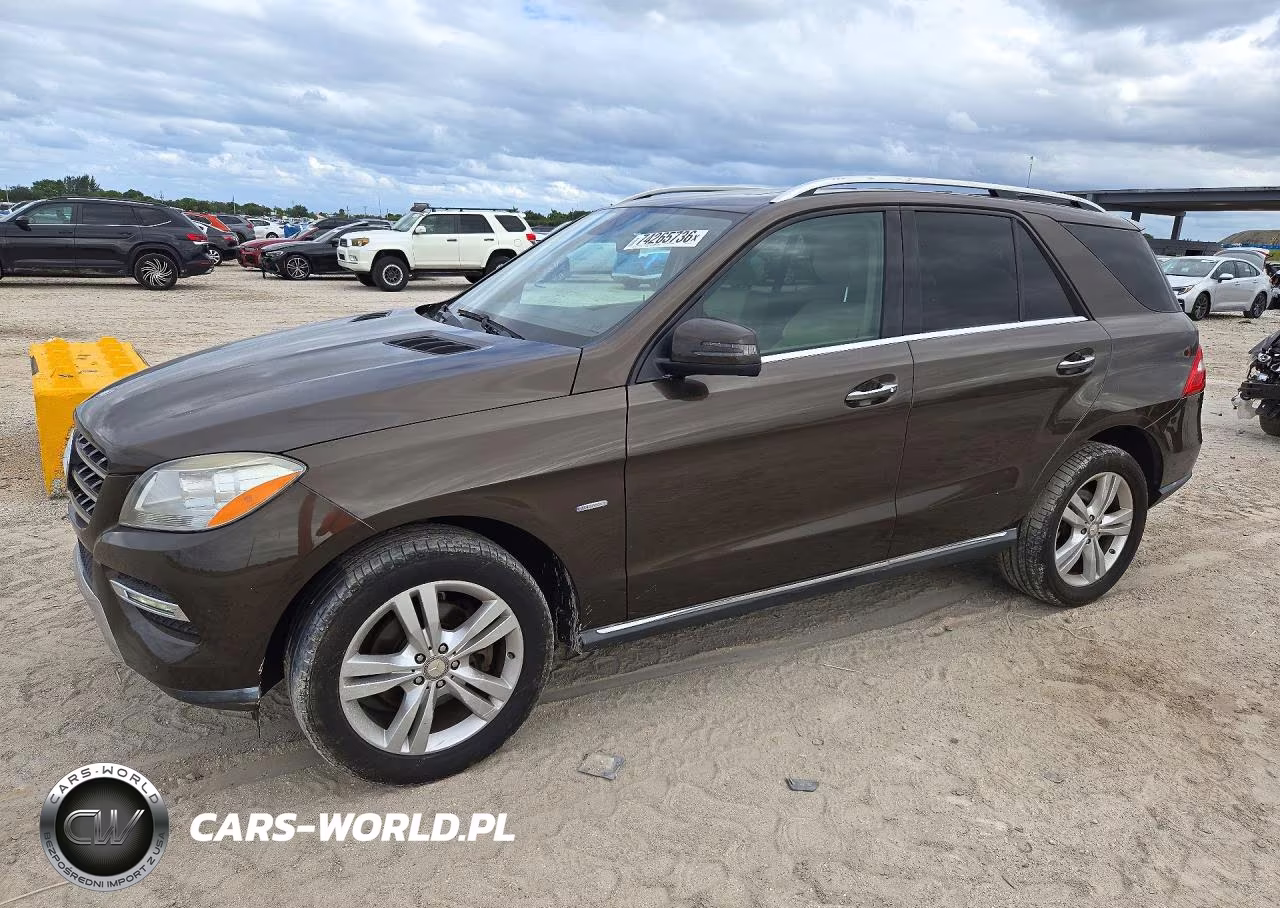 2012 Mercedes-Benz Ml 350 4Matic VIN:4JGDA5HB8CA023294 - 1