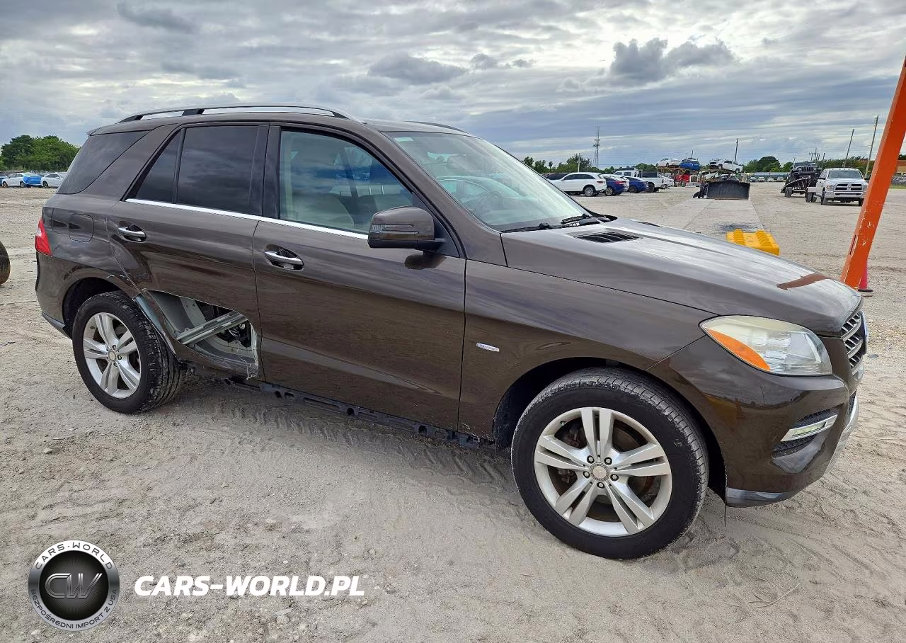2012 Mercedes-Benz Ml 350 4Matic VIN:4JGDA5HB8CA023294 - 4