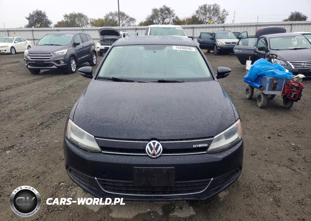 2013 Volkswagen Jetta Hybrid VIN:3VW637AJ0DM263929 - 5