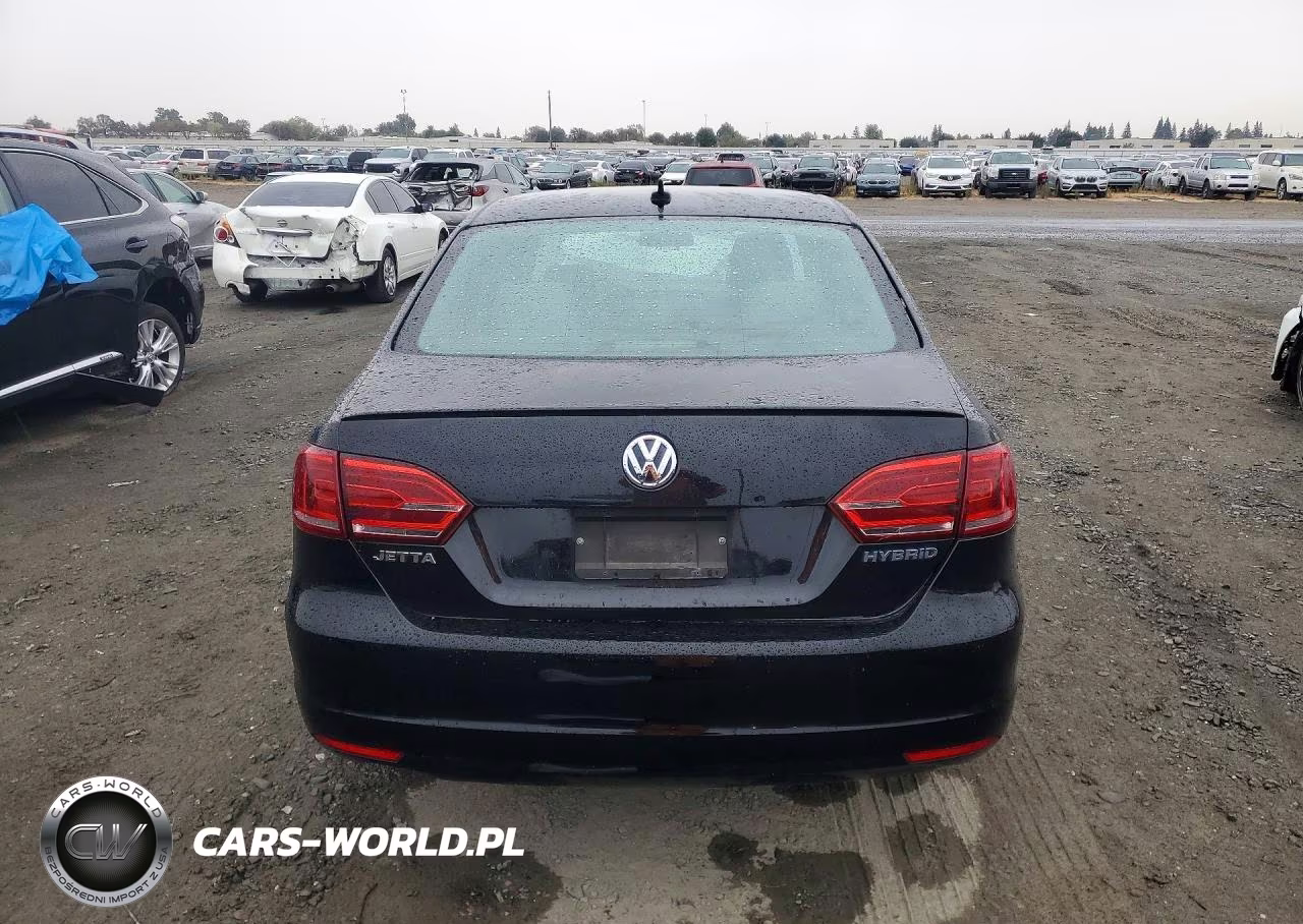 2013 Volkswagen Jetta Hybrid VIN:3VW637AJ0DM263929 - 6