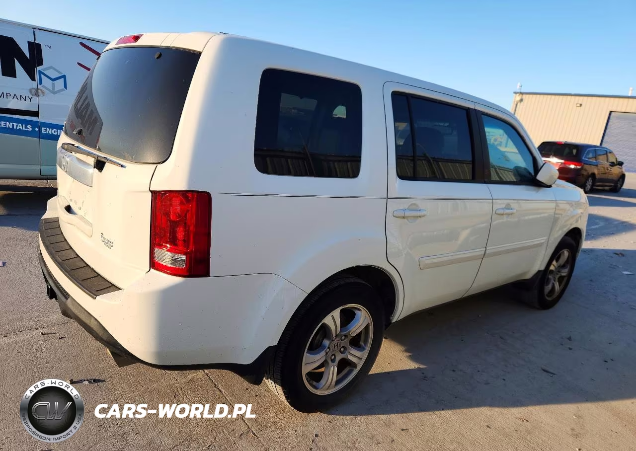2013 Honda Pilot Exl VIN:5FNYF3H53DB039790 - 3