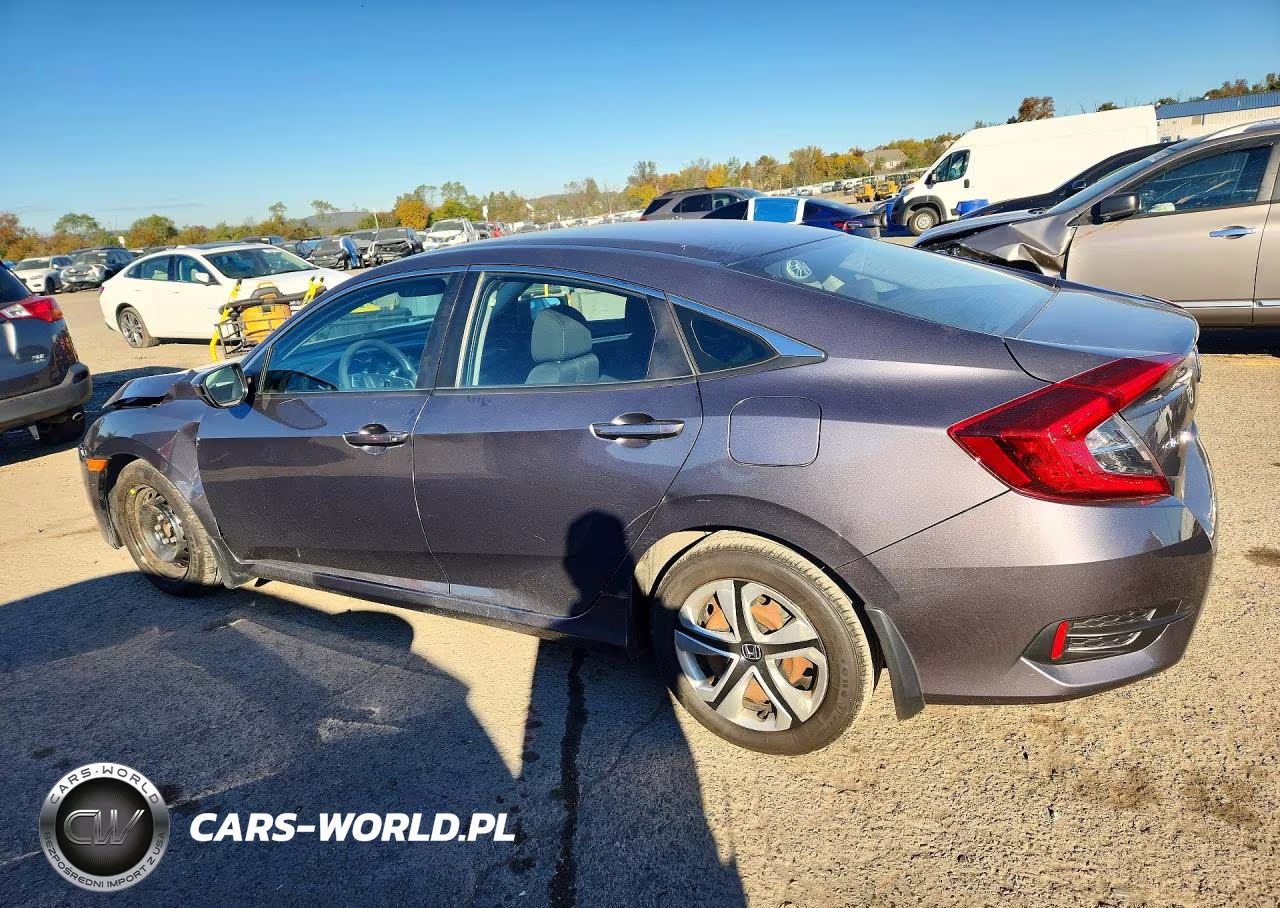 2017 Honda Civic Lx VIN:19XFC2F54HE229347 - 2