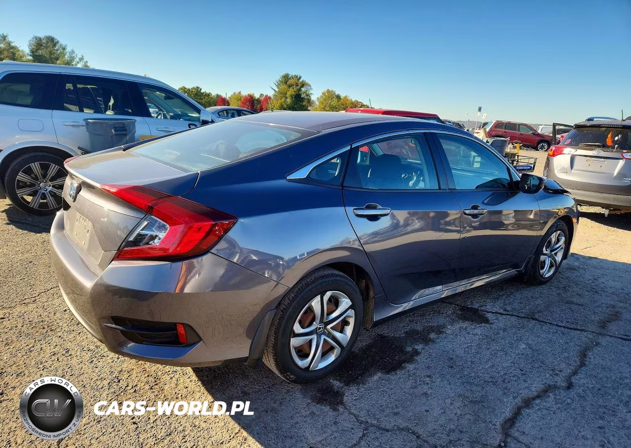 2017 Honda Civic Lx VIN:19XFC2F54HE229347 - 3