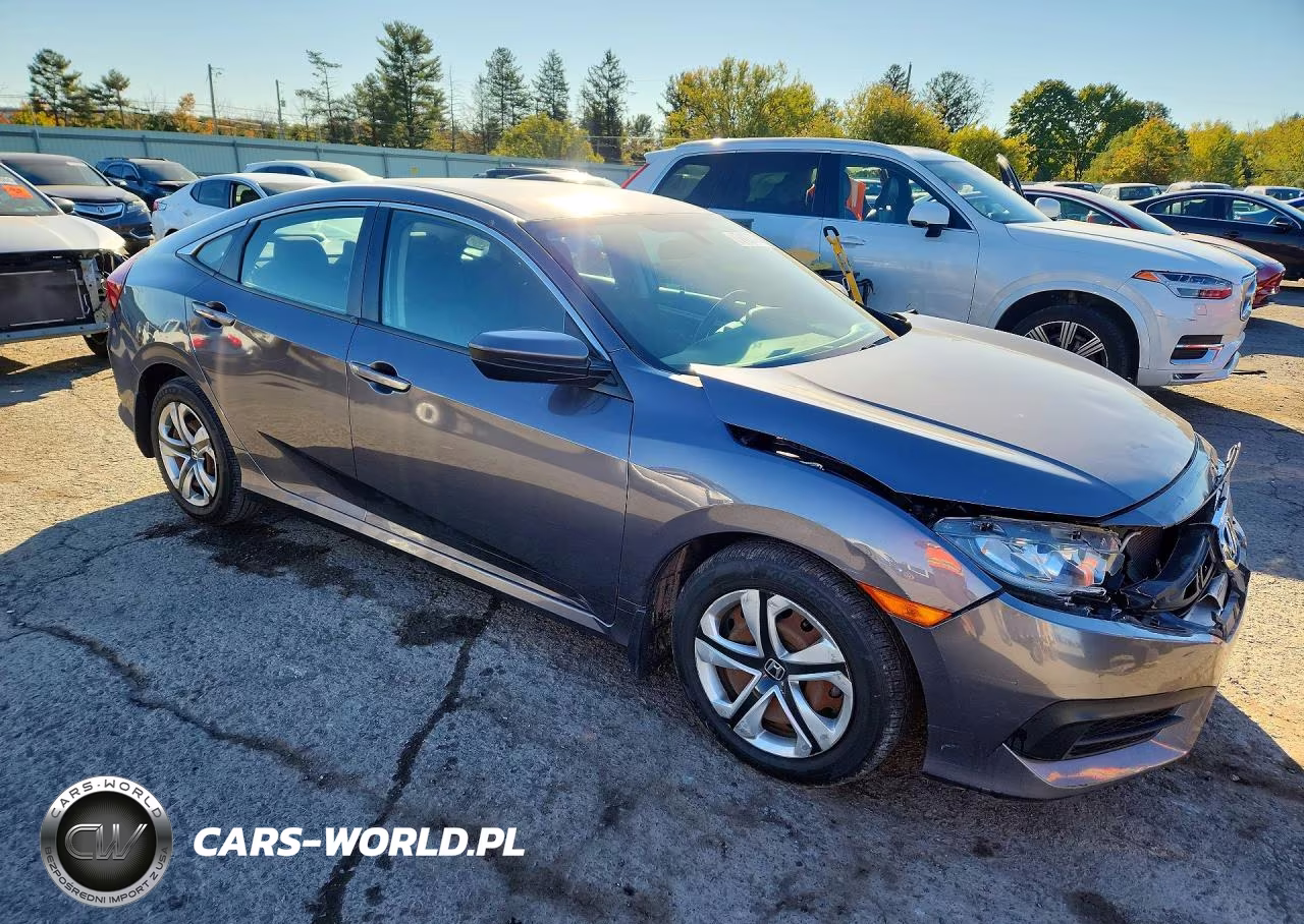2017 Honda Civic Lx VIN:19XFC2F54HE229347 - 4