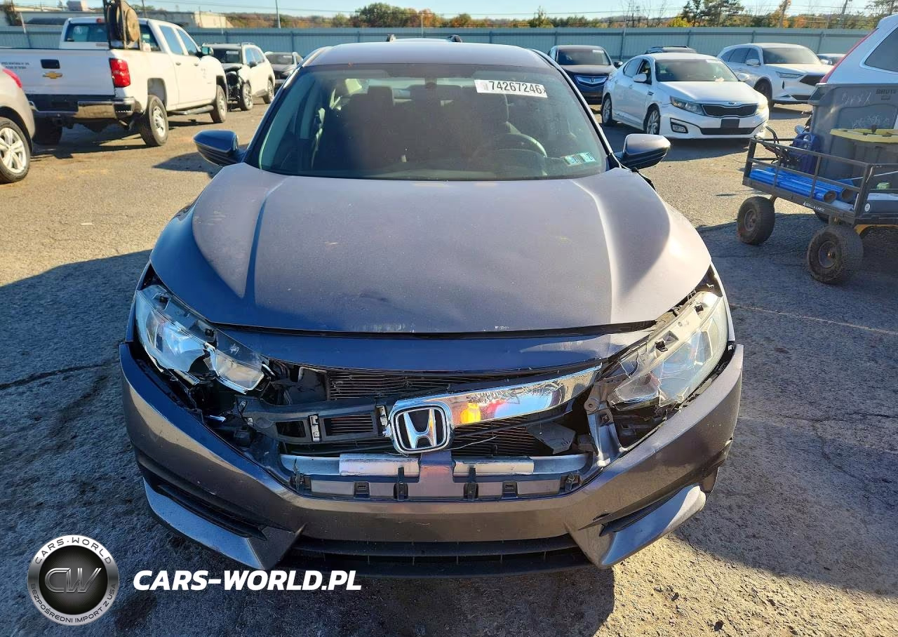 2017 Honda Civic Lx VIN:19XFC2F54HE229347 - 5