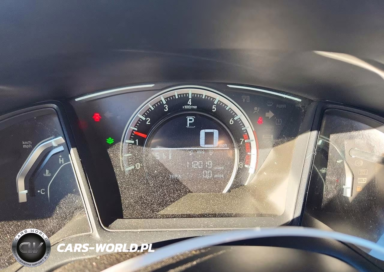 2017 Honda Civic Lx VIN:19XFC2F54HE229347 - 9