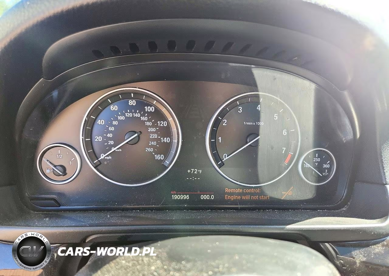 2013 BMW 550 I VIN:WBAFR9C5XDD226585 - 9