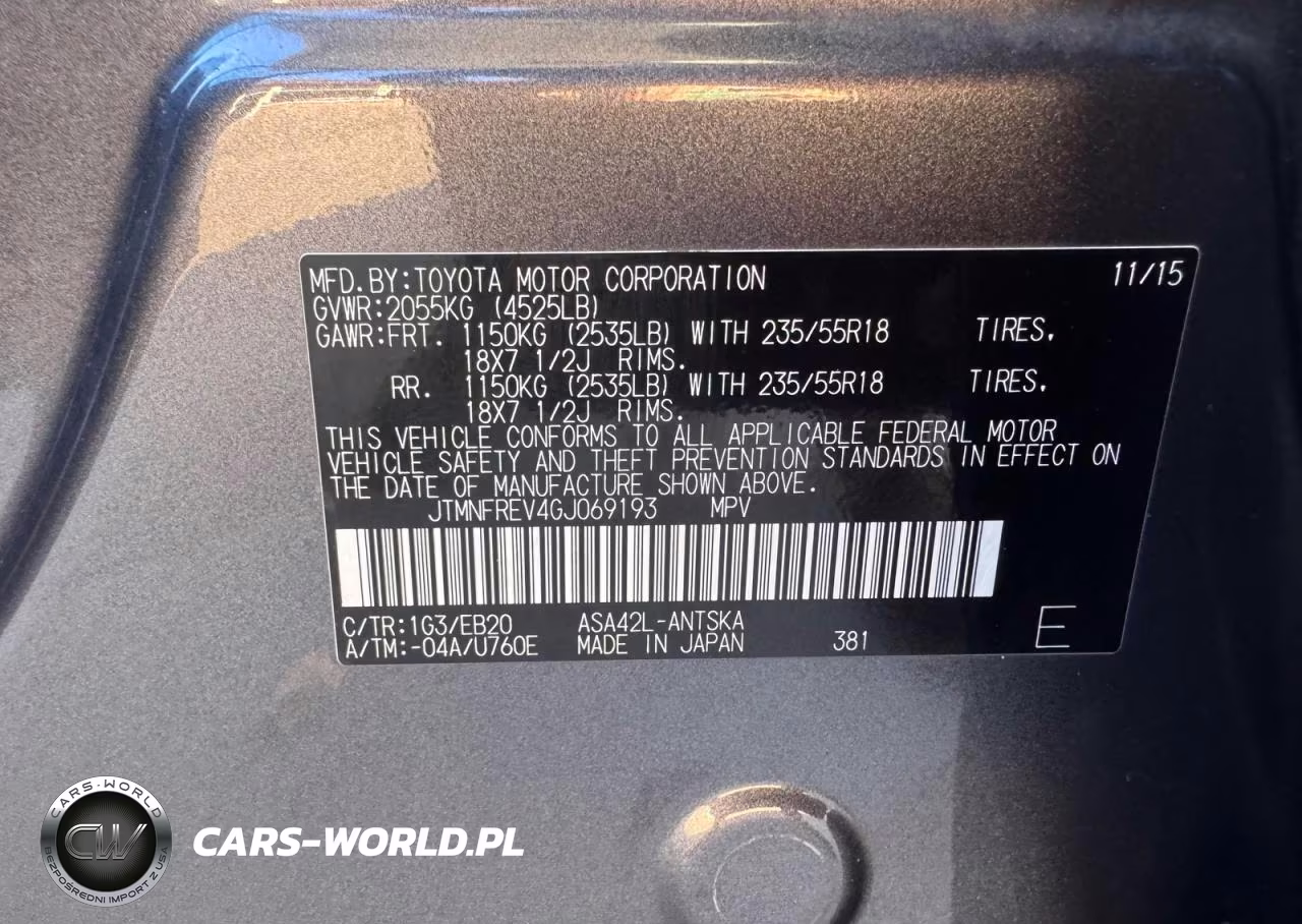 2016 Toyota Rav4 Se VIN:JTMNFREV4GJ069193 - 10