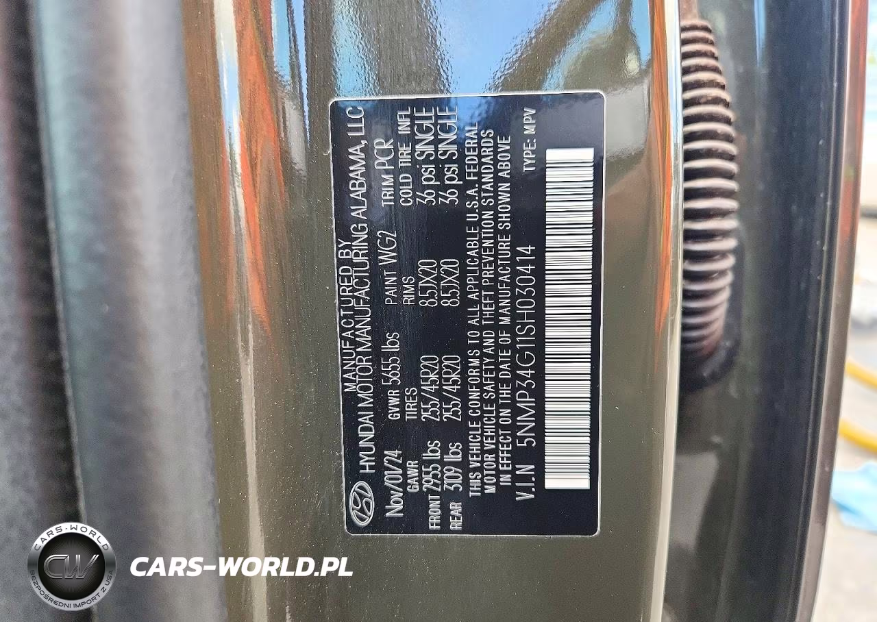 2025 Hyundai Santa Fe Hybrid Limited VIN:5NMP34G11SH030414 - 13