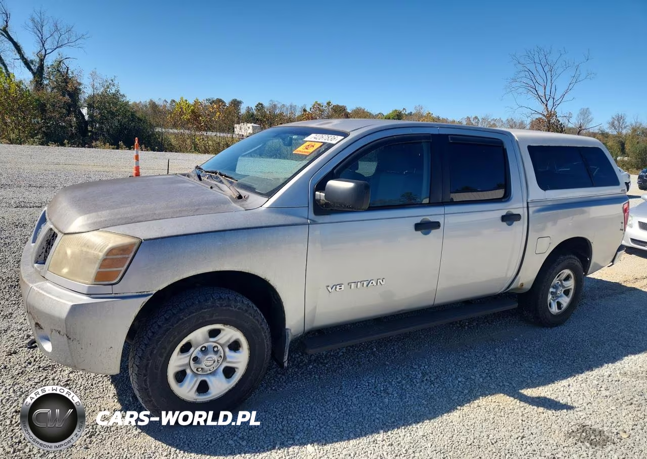 2006 Nissan Titan Xe Ffv VIN:1N6BA07B46N551392 - 1