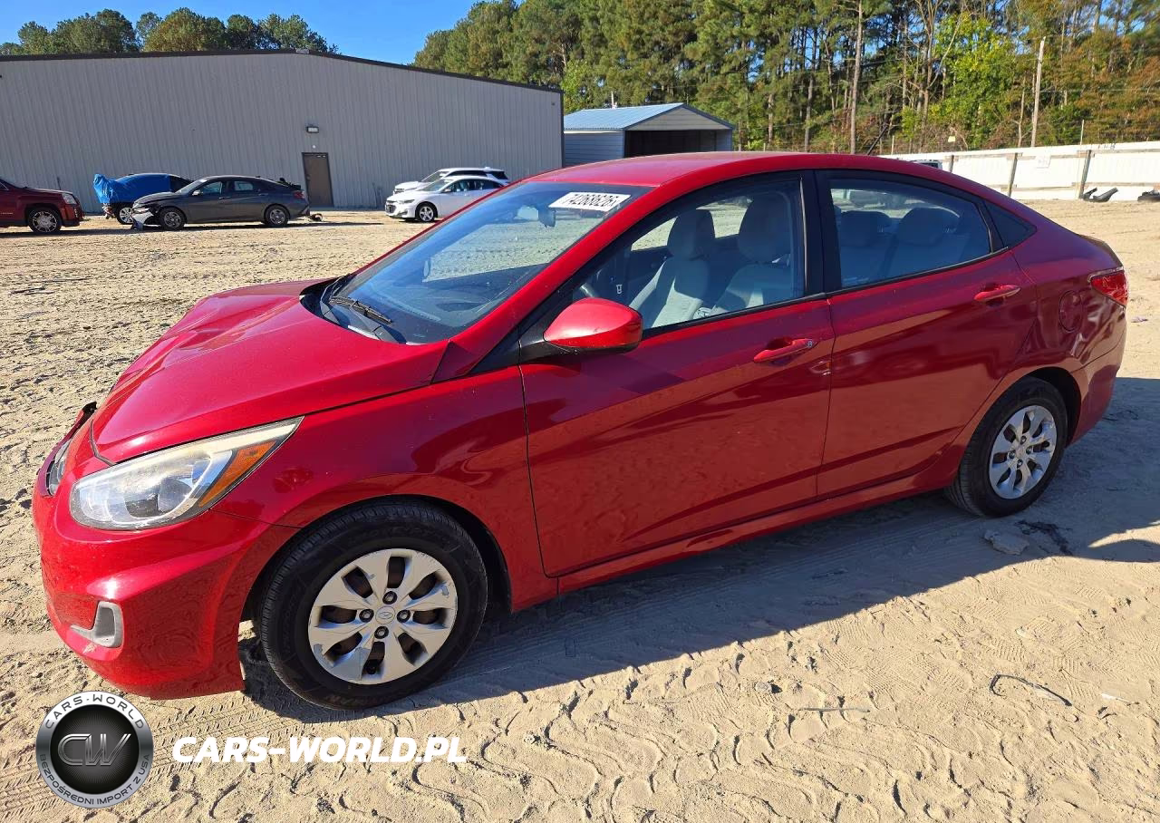 2016 Hyundai Accent Se VIN:KMHCT4AEXGU989817 - 1