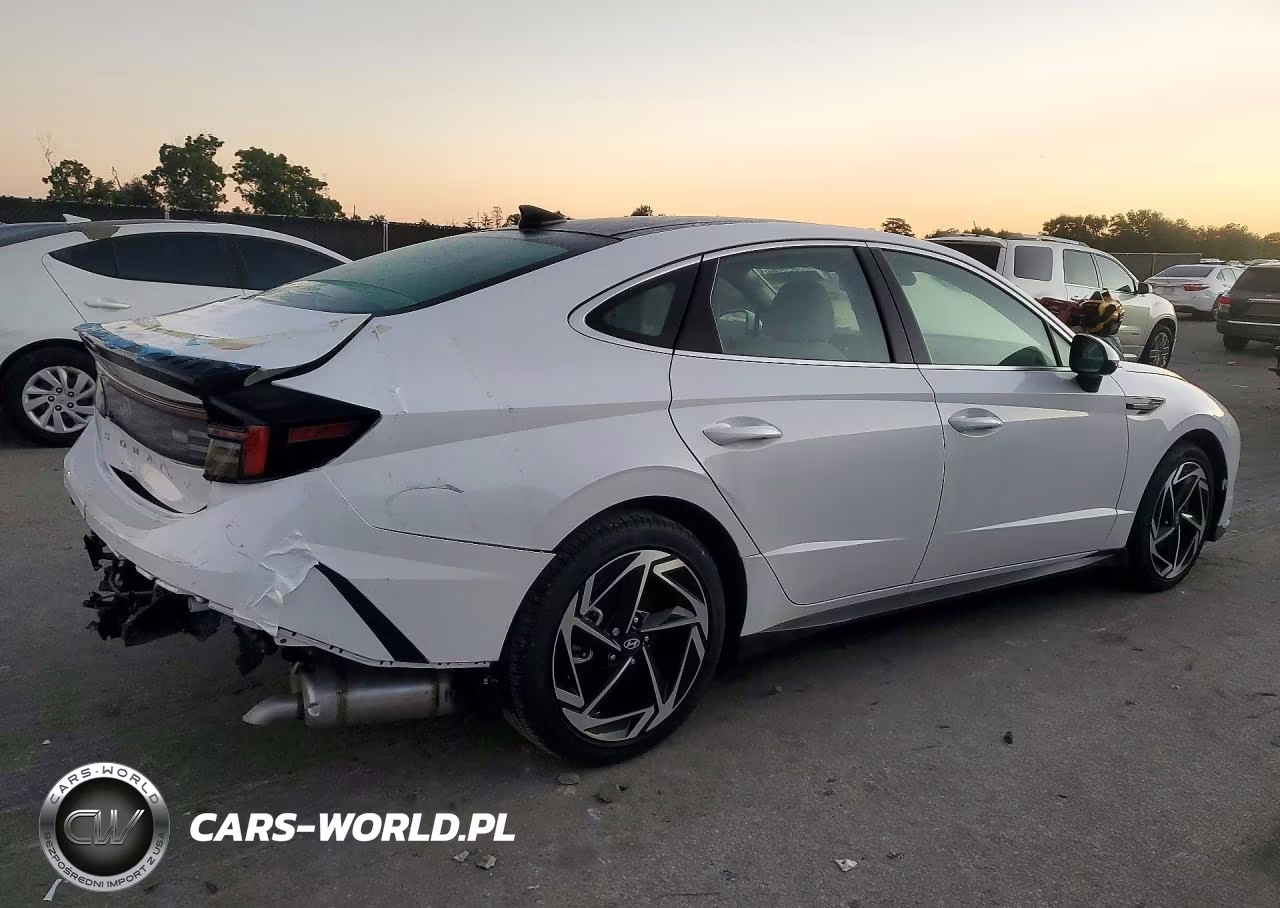 2025 Hyundai Sonata Sel VIN:KMHL14JAXSA502502 - 3