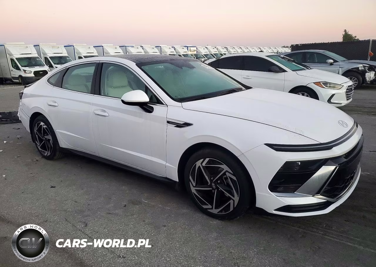 2025 Hyundai Sonata Sel VIN:KMHL14JAXSA502502 - 4