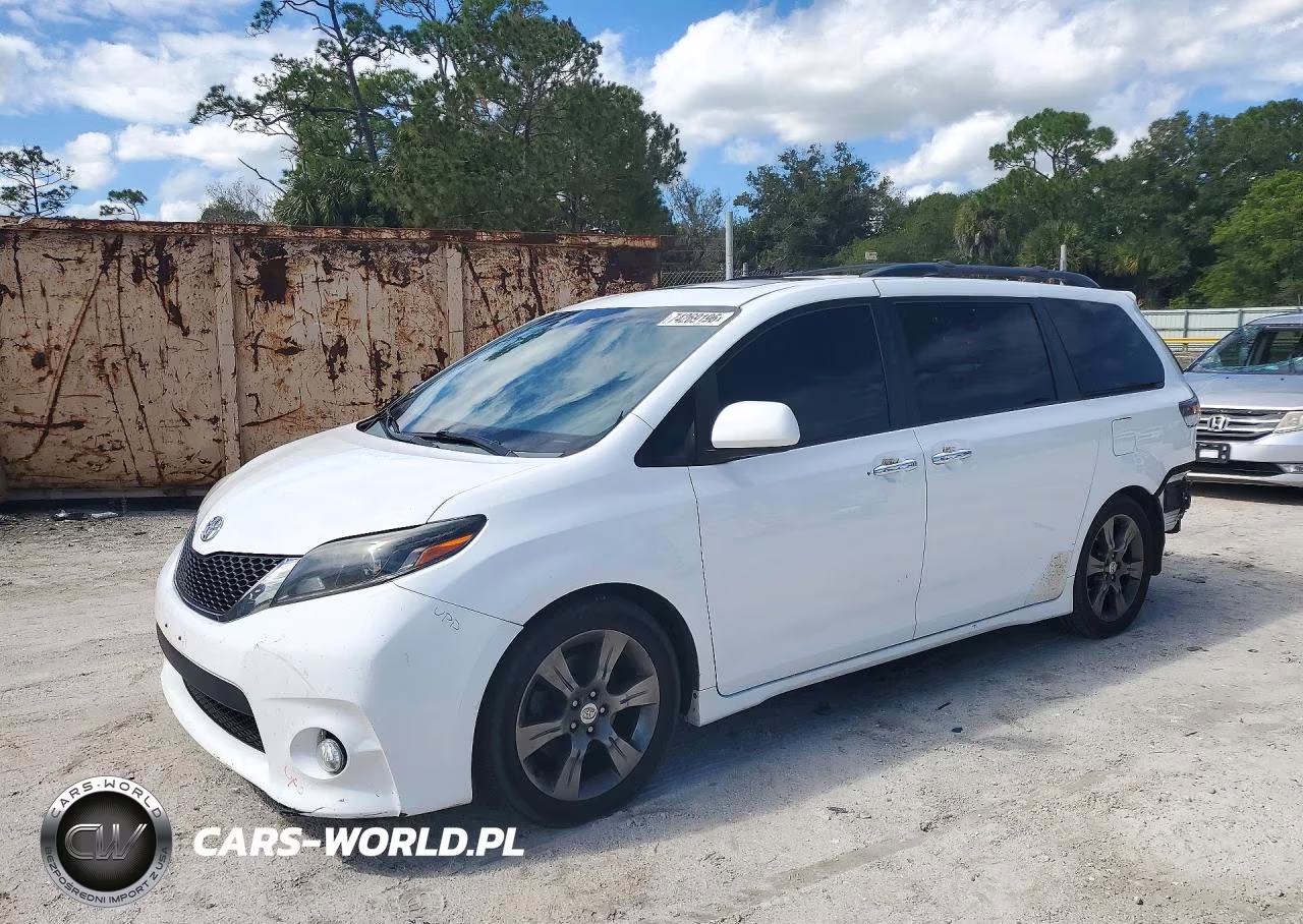 2015 Toyota Sienna Sport VIN:5TDXK3DCXFS640222 - 1