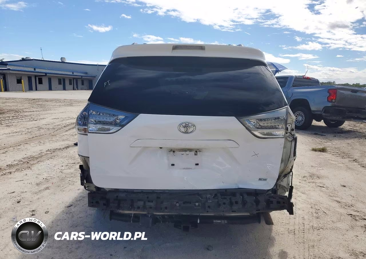 2015 Toyota Sienna Sport VIN:5TDXK3DCXFS640222 - 6