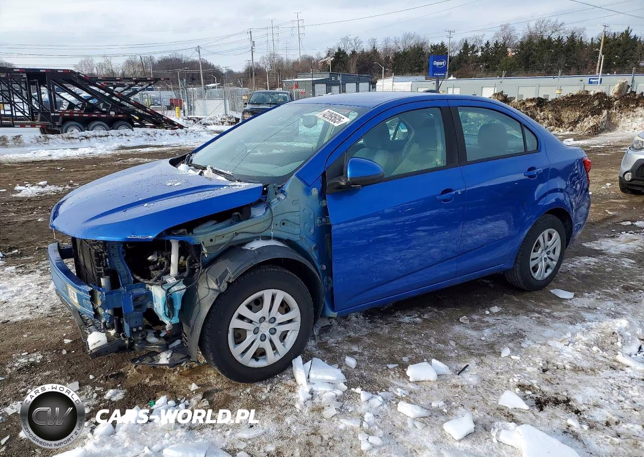 2018 Chevrolet Sonic Ls VIN:1G1JB5SG4J4110722 - 1
