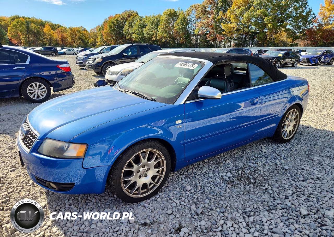 2006 Audi S4 Quattro Cabriolet