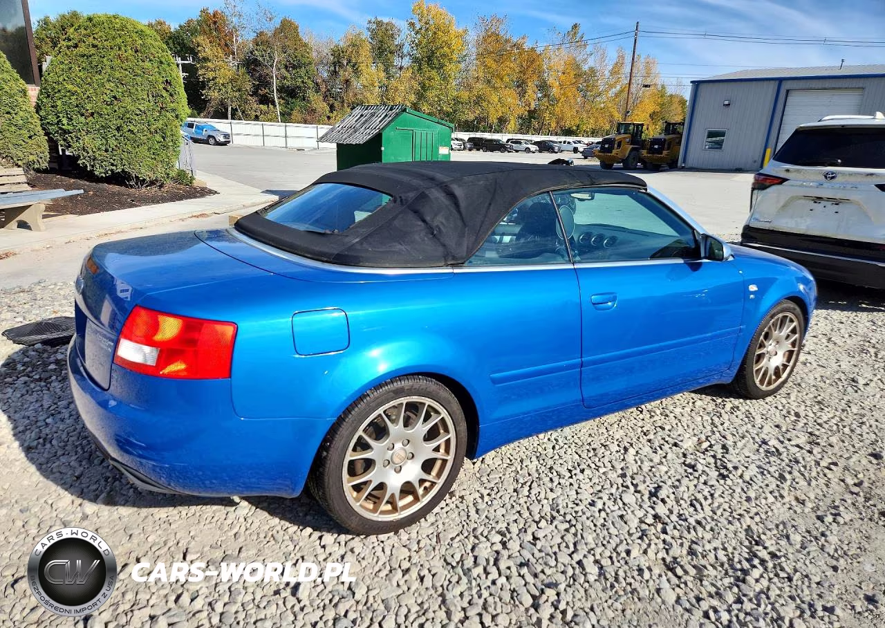 2006 Audi S4 Quattro Cabriolet VIN:WUARL48HX6K900193 - 3