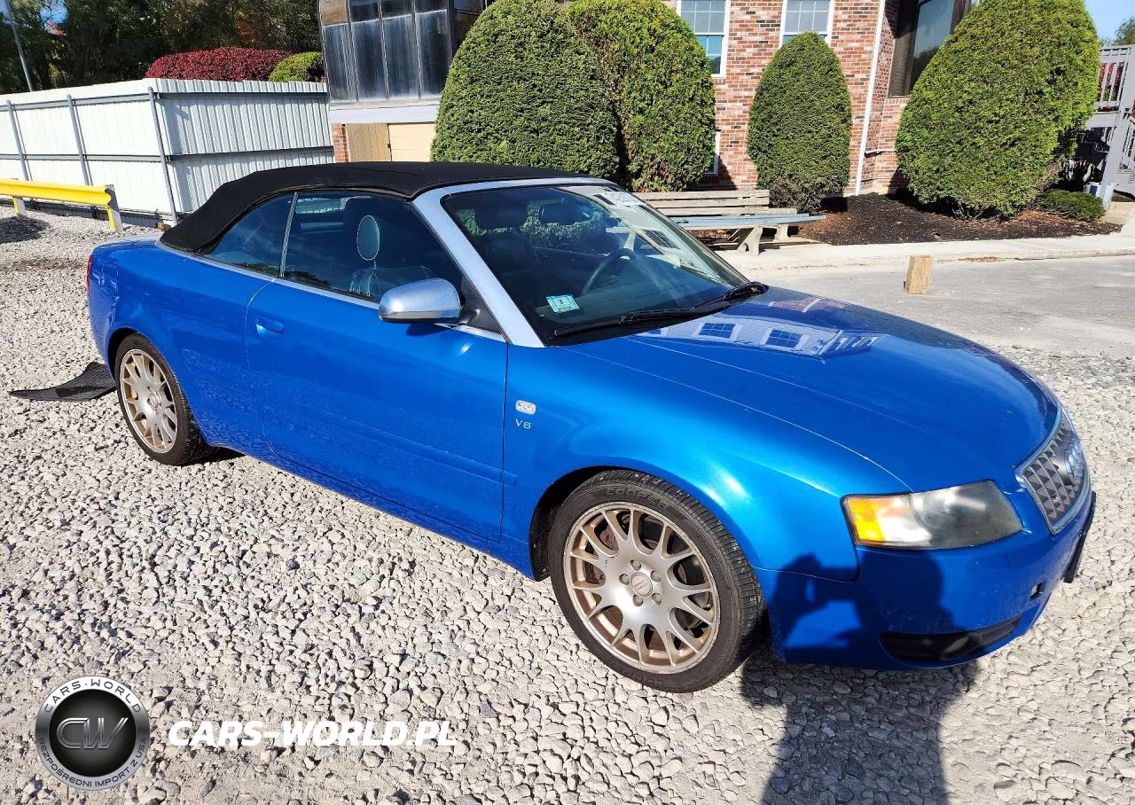 2006 Audi S4 Quattro Cabriolet VIN:WUARL48HX6K900193 - 4