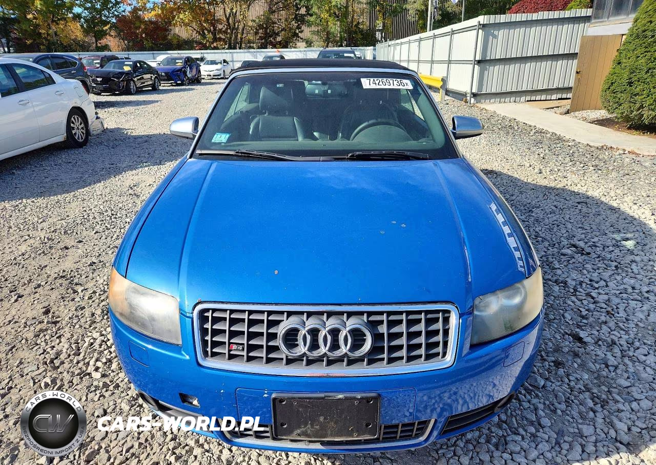 2006 Audi S4 Quattro Cabriolet VIN:WUARL48HX6K900193 - 5