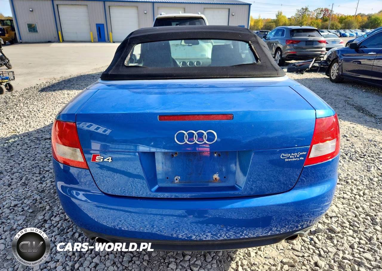 2006 Audi S4 Quattro Cabriolet VIN:WUARL48HX6K900193 - 6