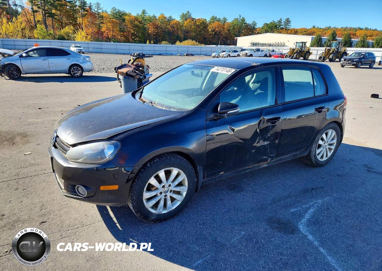 2014 Volkswagen Golf VIN:WVWNM7AJ3EW003523 - 1