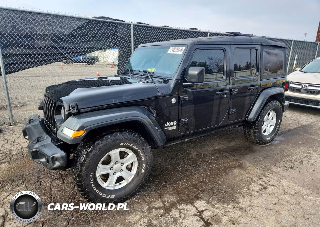 2018 Jeep Wrangler Unlimited Sport – zdjęcie 1 z 13