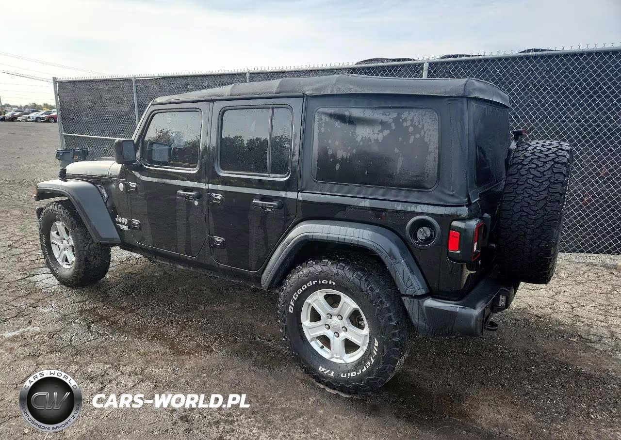 2018 Jeep Wrangler Unlimited Sport VIN:1C4HJXDGXJW155685 - 2