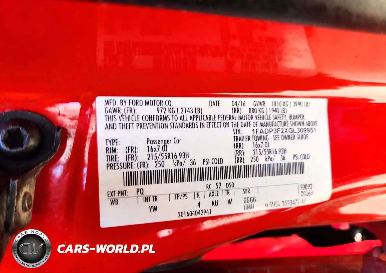 2016 Ford Focus Se VIN:1FADP3F2XGL309951 - 12