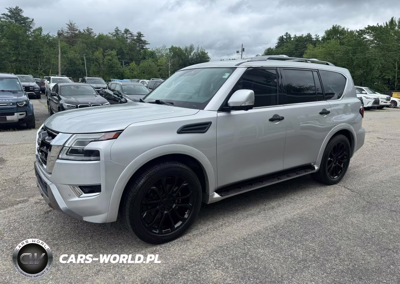 2021 Nissan Armada Sl VIN:JN8AY2BA1M9372547 - 2