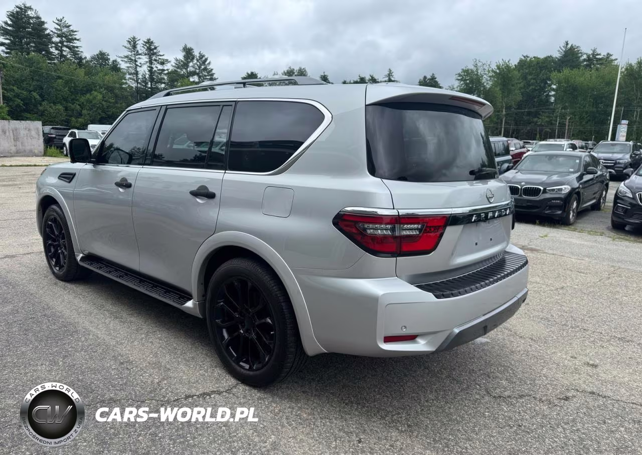 2021 Nissan Armada Sl VIN:JN8AY2BA1M9372547 - 3