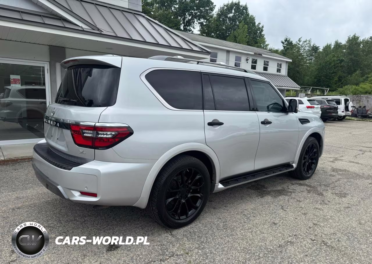 2021 Nissan Armada Sl VIN:JN8AY2BA1M9372547 - 4