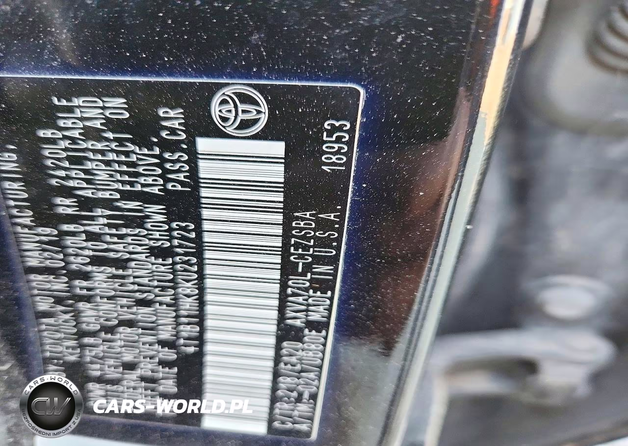 2019 Toyota Camry Se VIN:4T1B11HK8KU231723 - 12