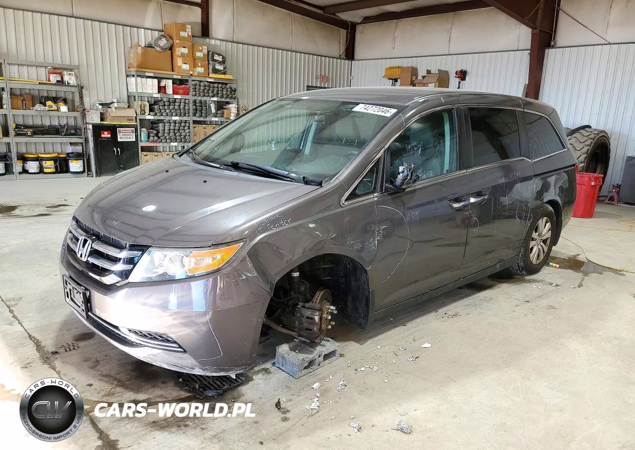 2016 Honda Odyssey Se VIN:5FNRL5H30GB155122 - 1