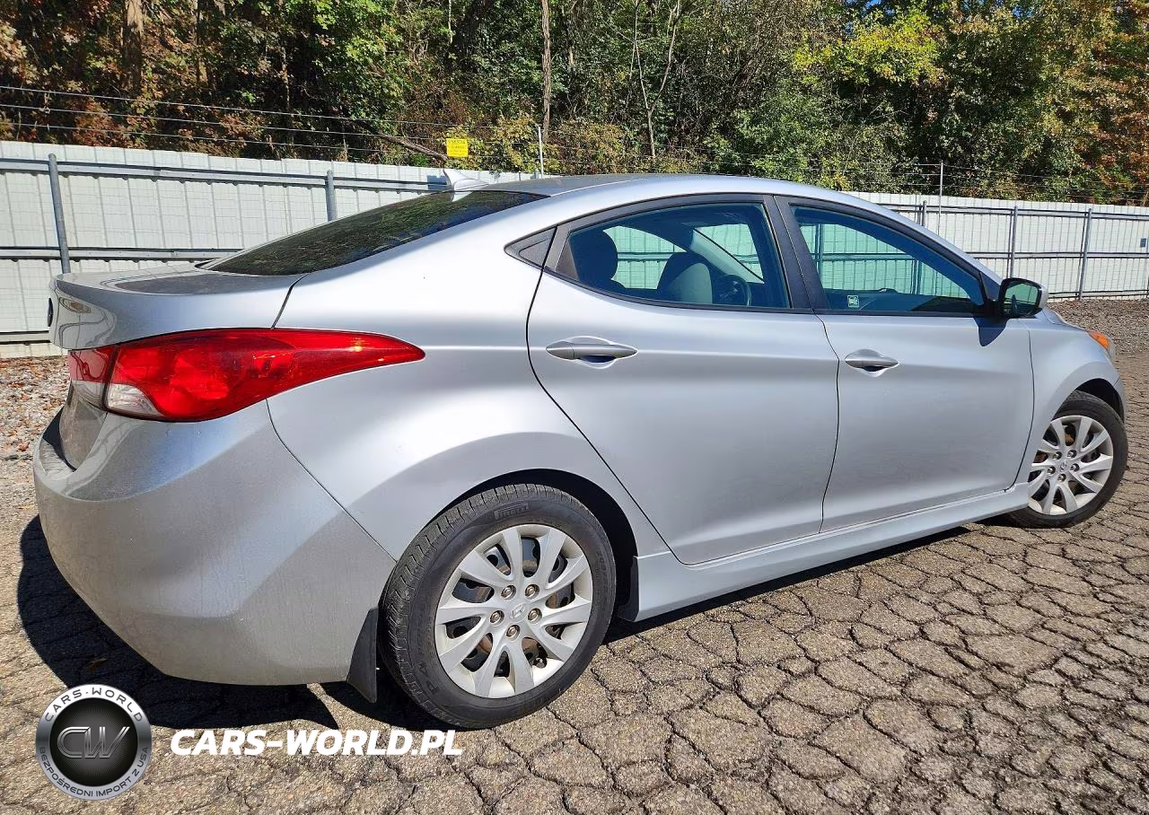 2012 Hyundai Elantra Gls VIN:5NPDH4AE2CH079478 - 3