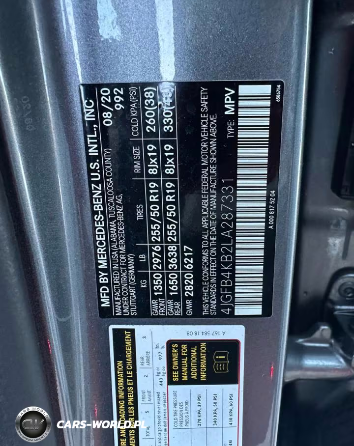 2020 Mercedes-Benz Gle 350 4Matic VIN:4JGFB4KB2LA287331 - 10