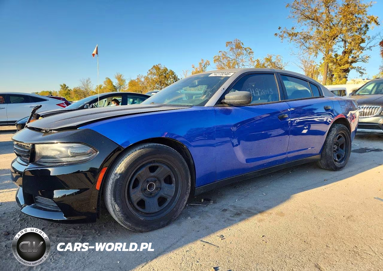 2015 Dodge Charger Police VIN:2C3CDXAT9FH928143 - 1