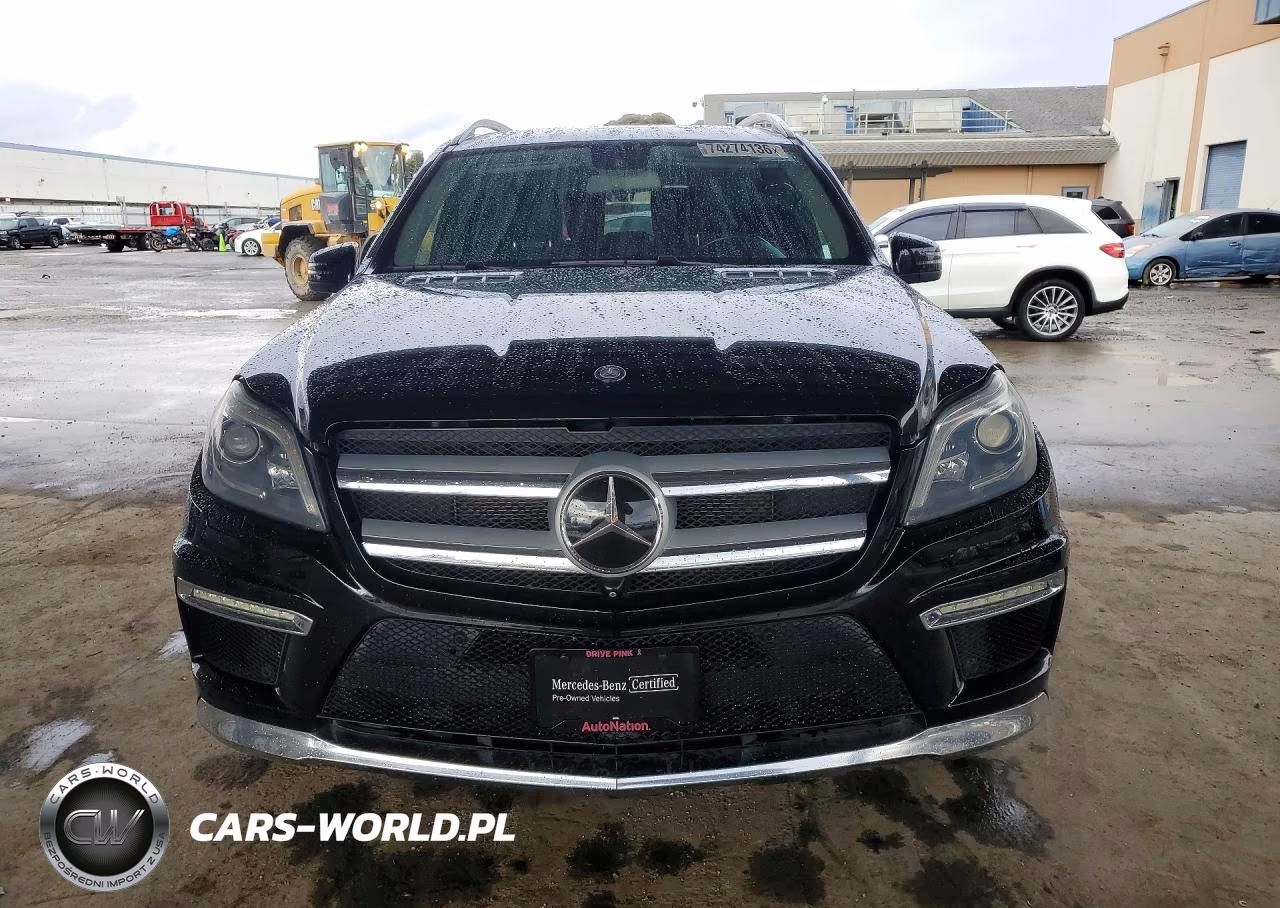2015 Mercedes-Benz Gl 550 4Matic VIN:4JGDF7DE8FA536563 - 5