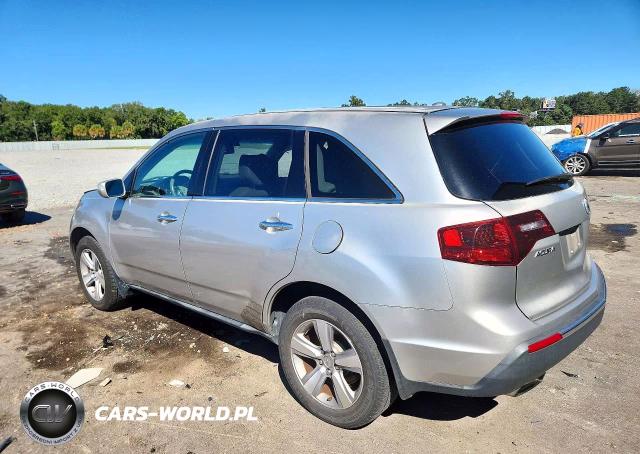 2012 Acura Mdx VIN:2HNYD2H26CH550791 - 2