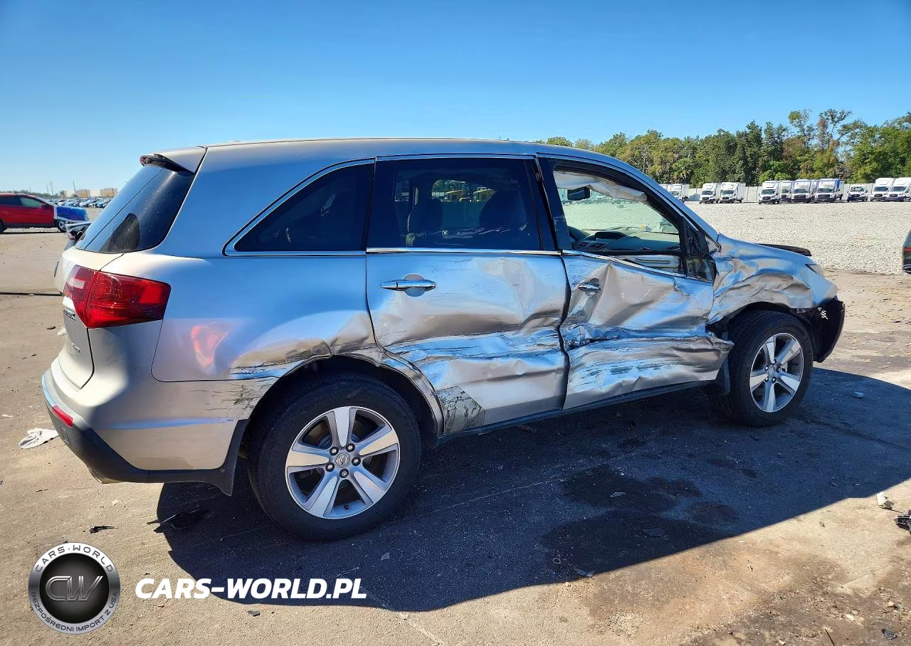 2012 Acura Mdx VIN:2HNYD2H26CH550791 - 3