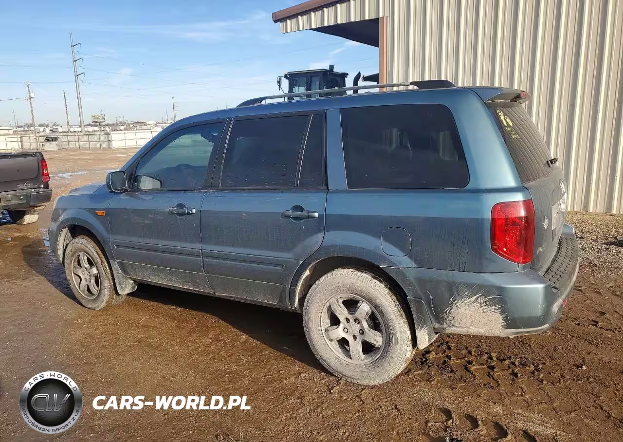 2007 Honda Pilot Exl VIN:5FNYF28517B035445 - 2