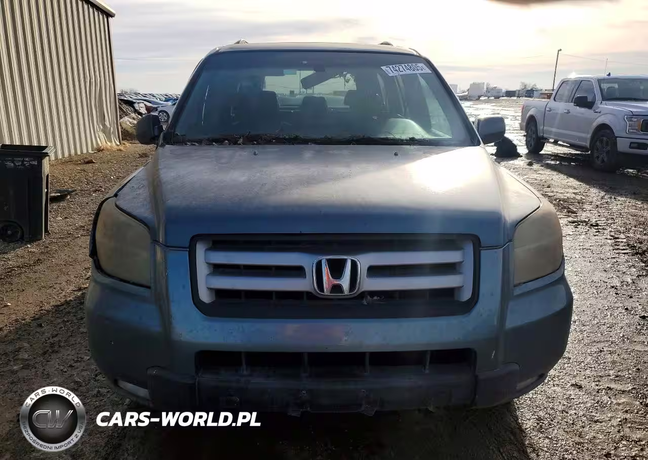 2007 Honda Pilot Exl VIN:5FNYF28517B035445 - 5