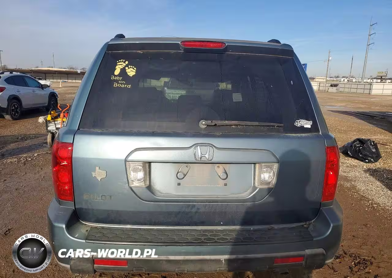 2007 Honda Pilot Exl VIN:5FNYF28517B035445 - 6