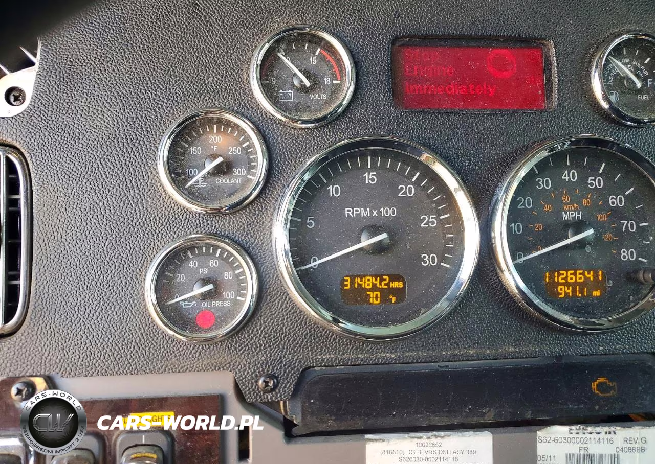 2016 Peterbilt 389 VIN:1NPXL49X2GD337889 - 8
