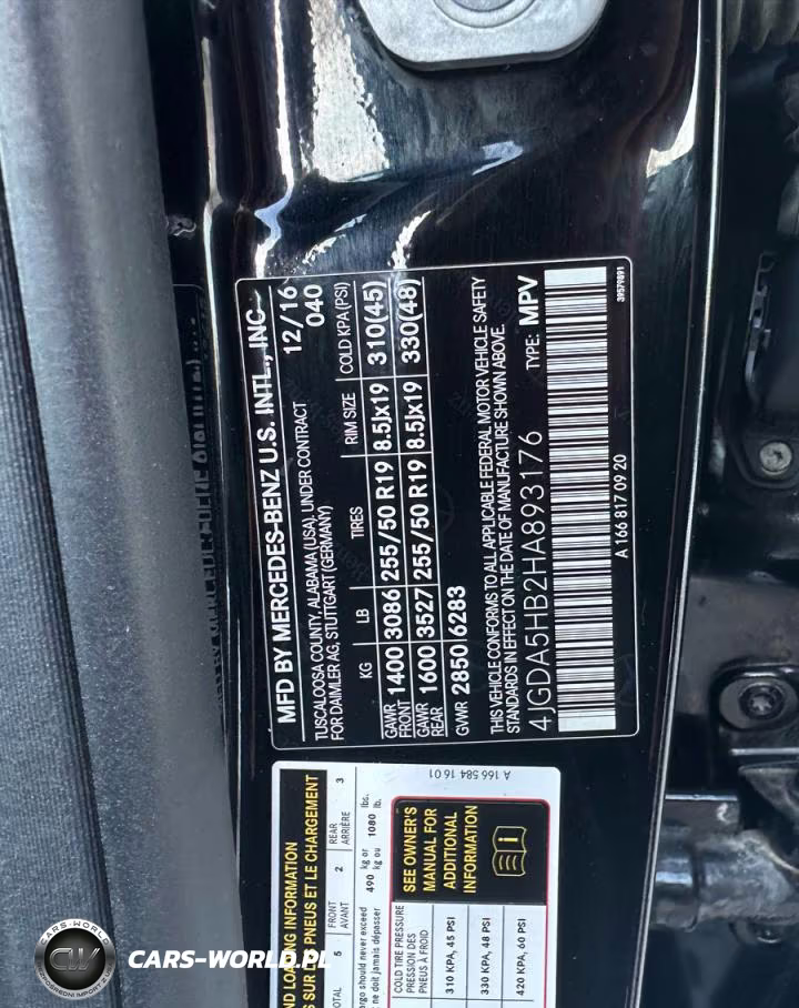 2017 Mercedes-Benz Gle 350 4Matic VIN:4JGDA5HB2HA893176 - 10