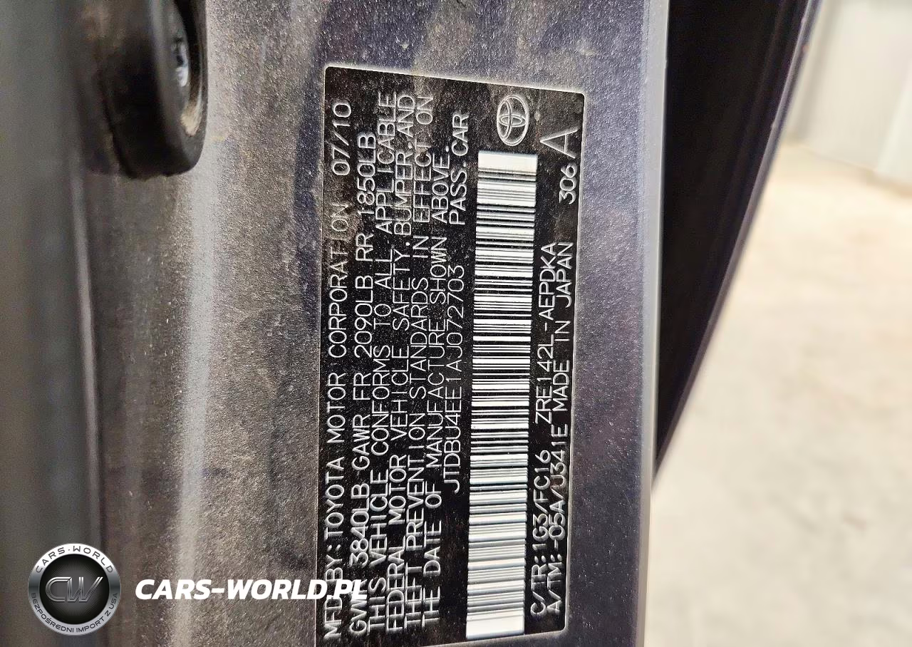 2010 Toyota Corolla Le VIN:JTDBU4EE1AJ072703 - 12