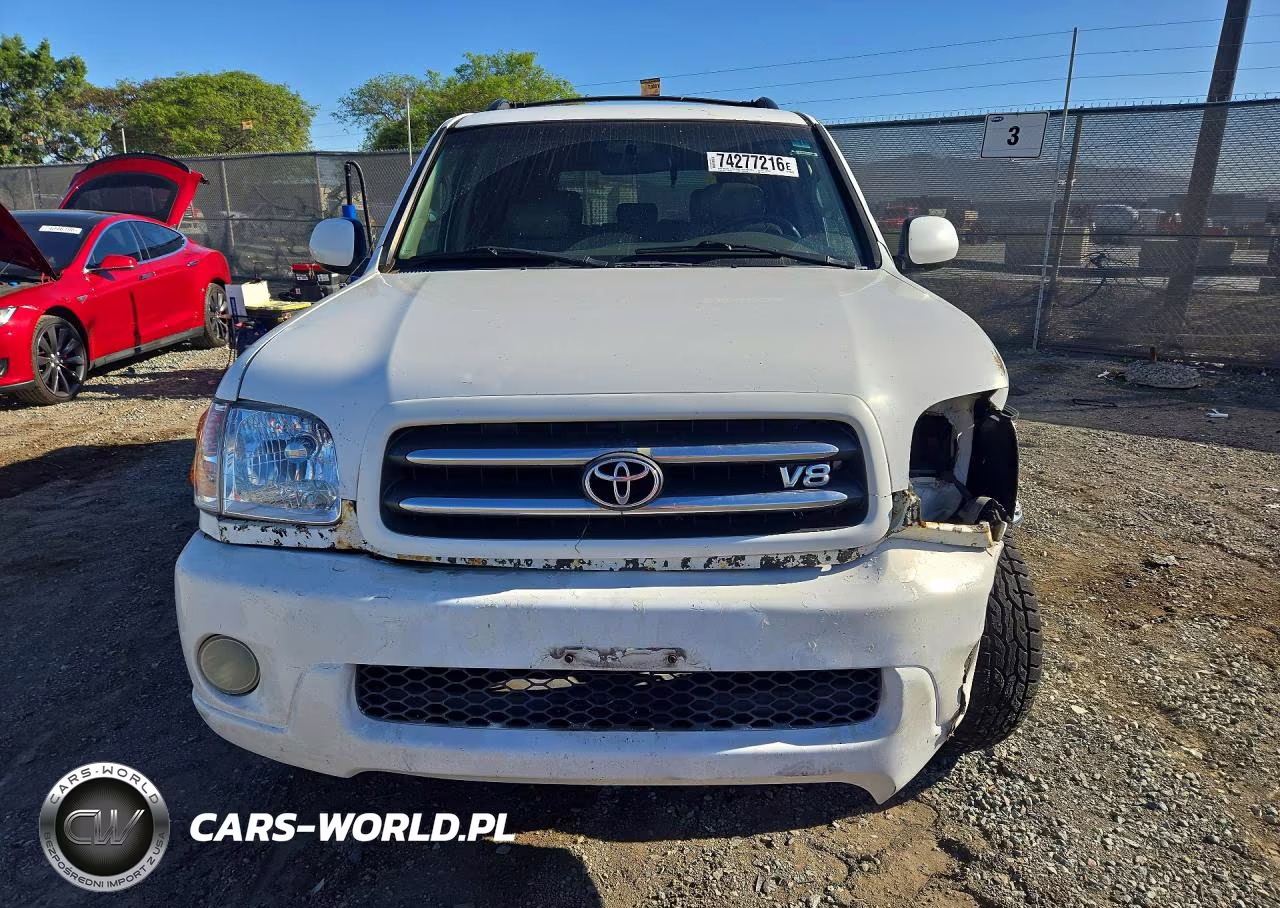 2002 Toyota Sequoia Limited VIN:5TDZT38A52S129557 - 5