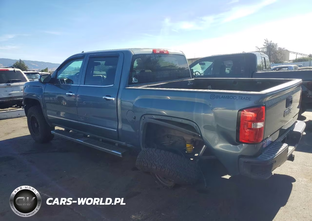2014 GMC Sierra K1500 Slt VIN:3GTU2VEC2EG349191 - 2