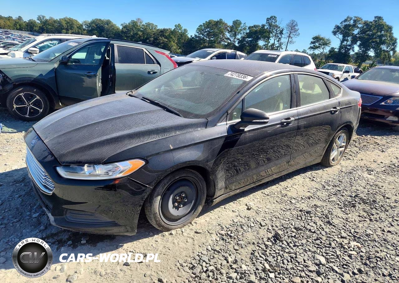 2016 Ford Fusion Se VIN:3FA6P0H79GR139437 - 1